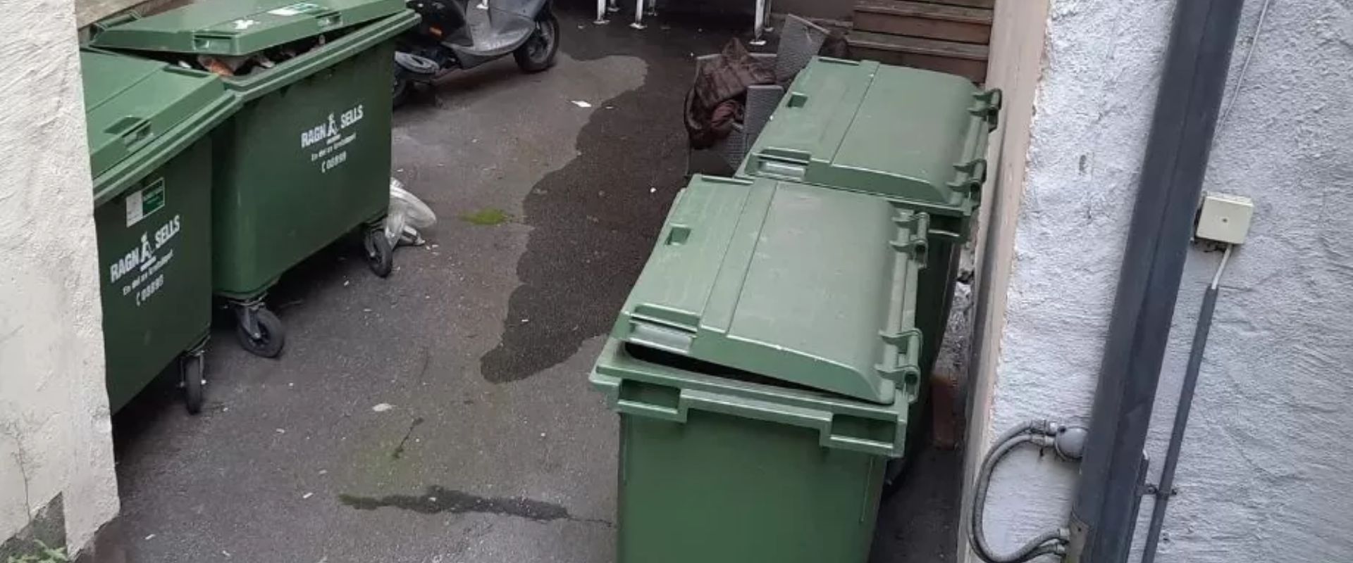 Rydding av søppelrom