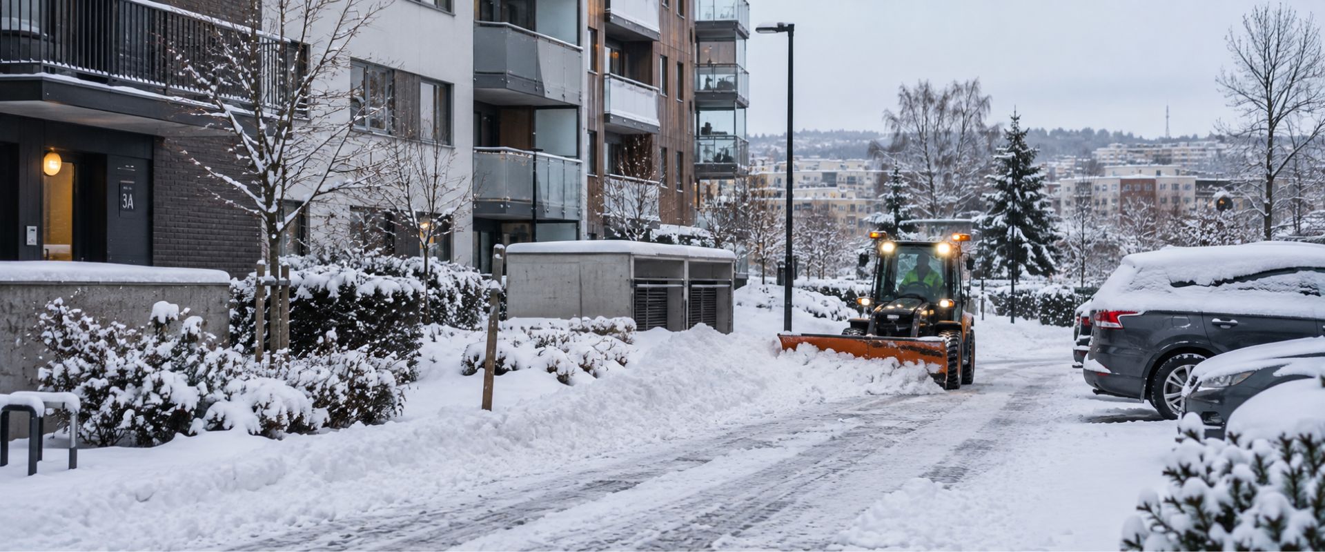 Brøyting for borettslag og sameier i Oslo